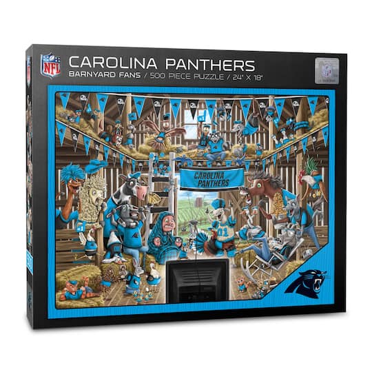 NFL Barnyard Fans 500 Piece Puzzle By Youthefan in Carolina Panthers | 18" x 24" | Michaels®